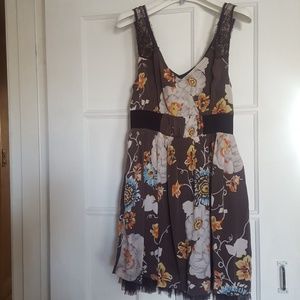 Free People floral dress.